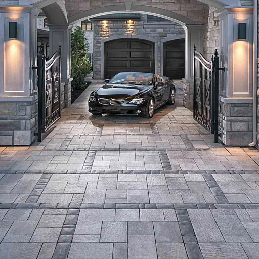 Comparing Stamped Concrete vs Concrete Pavers Comparaison entre le béton estampé et les pavés de béton