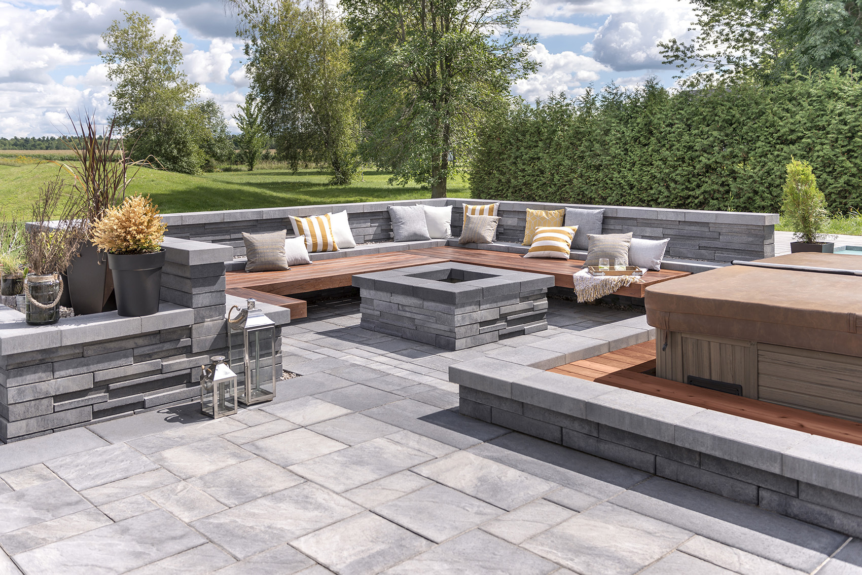 Foyer Solino - Charbon cendré