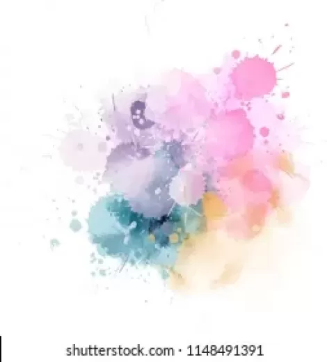 Multicolored watercolor splash blot 260nw 1148491391