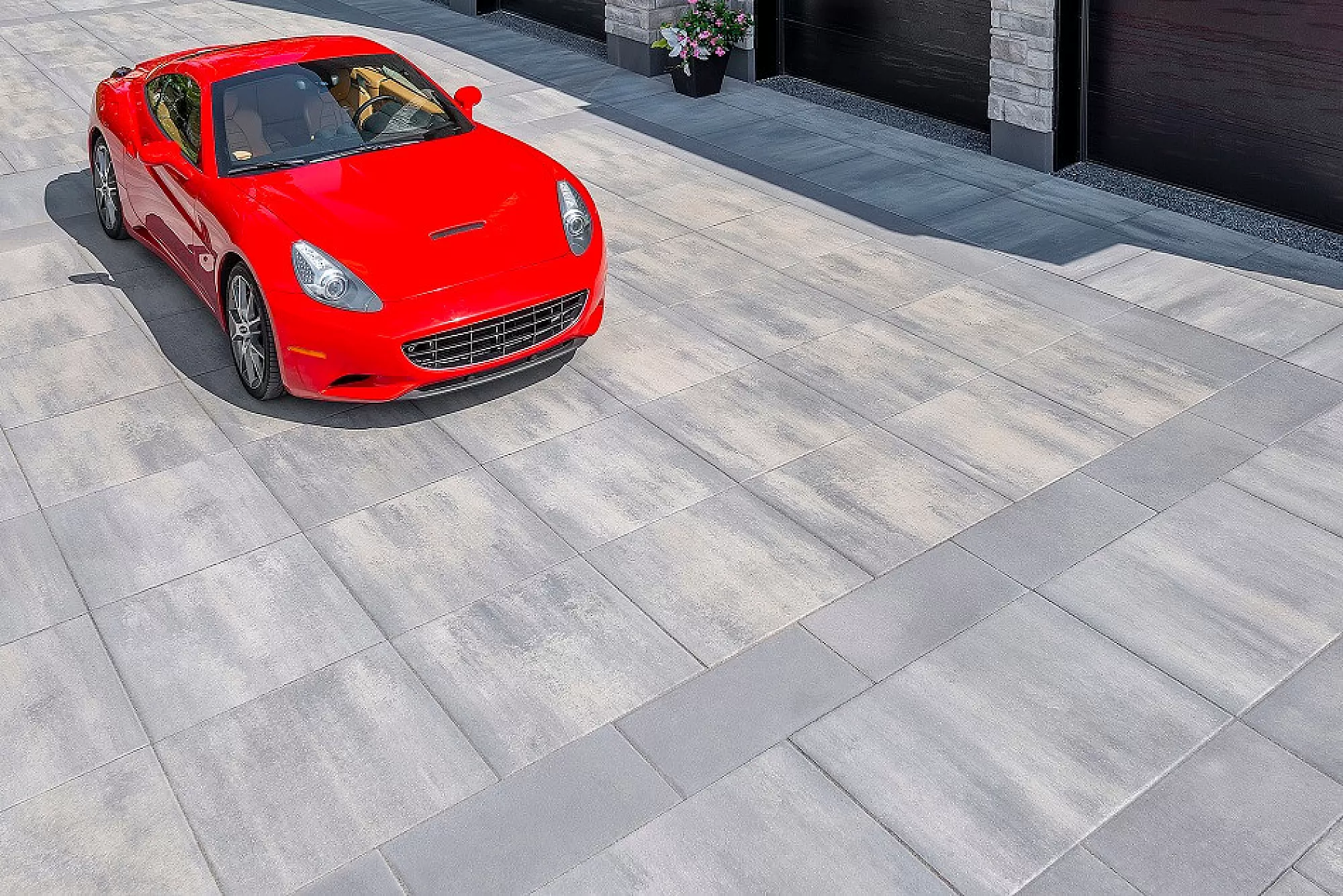 Proma Quadra pave paver Charbon cendre Ash Charcoal Rinox